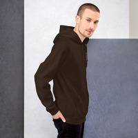 Metamelos "Drip Signal" Hoodie  Embroidered Static Skull Front, Record Pool Back Print - Thumbnail 30
