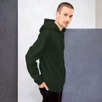 Metamelos "Drip Signal" Hoodie  Embroidered Static Skull Front, Record Pool Back Print - Thumbnail 32