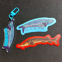 Glass catfish stickers/magnets - Thumbnail 2