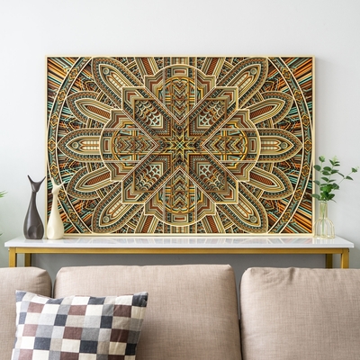 Stereowood glint multi-layer wooden wall art, stereoscopic 3d decor, living room decor, bedroom decor, laser cut arts and crafts - Thumbnail 2