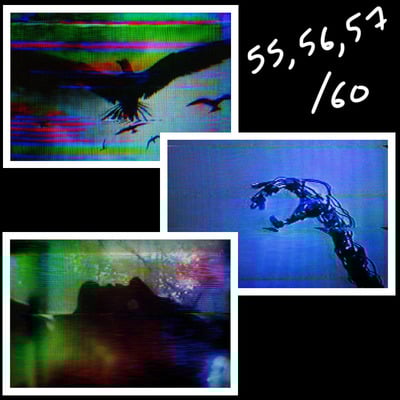 Last set of 3: awakening/hypnagogia/darkness large prints no 55/56/57 - Thumbnail 1