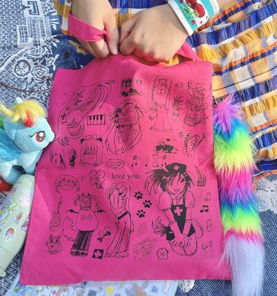 melody tote bag