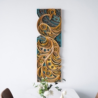 STEREOWOOD Phoenix Perch Multi-Layer Wood Wall Art, Stereoscopic 3D Wall Art - Thumbnail 1