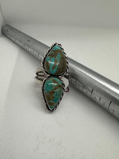 Tyrone turquoise ring