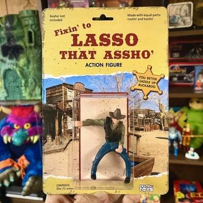 Lasso guy action figure