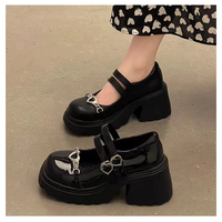  Shoes for Women's Pumps Medium Heel Platform Heels - Thumbnail 5