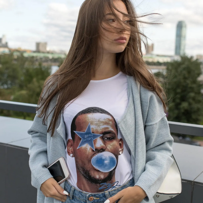 Lebron james basketball star t shirt men women short sleeve cotton  - Thumbnail 2