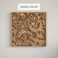 STEREOWOOD Time Gear Multi-Layer Wall Art, Stereoscopic 3D Decor, Mandala Art - Thumbnail 2