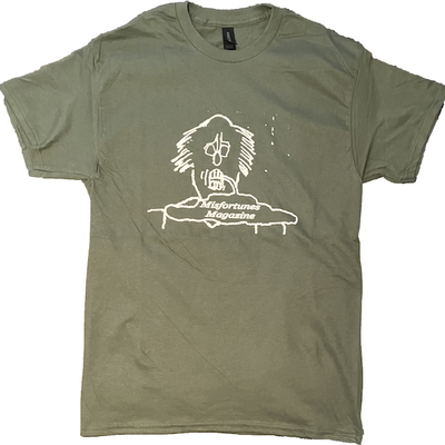 Misfortunes tee - army green