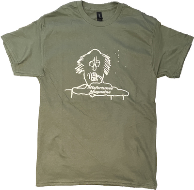 Misfortunes Tee - Army Green