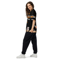 FLAMINGo Racing Jersey Black/Orange - Thumbnail 4