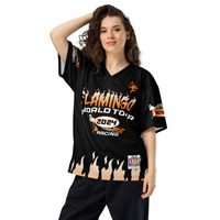 FLAMINGo Racing Jersey Black/Orange - Thumbnail 5