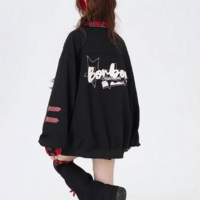 Women’s Autumn Winter Punk Harajuku Vintage Coat - Thumbnail 1
