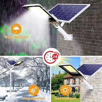 Aluminum 8000mah High Power Solar Light Outdoor Solar Street Light Waterproof  - Thumbnail 2