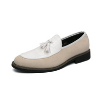 Men's business all seasons fashionable casual tassel slip-on shoes - Thumbnail 5
