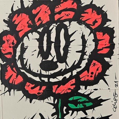🌷drawing by celipe perroloco "innocent flower"  - Thumbnail 4
