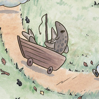 Tribute Art - Over the Garden Wall 10th Anniversary Print - Thumbnail 3