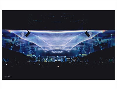 "Won't Tell" Vancouver 24.05.04 - Pearl Jam Dark Matter Tour - large giclée print 21" x 14"