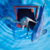  ArTToy by SankToys  "Lost in Life: Life is elsewhere Blue" - Thumbnail 4