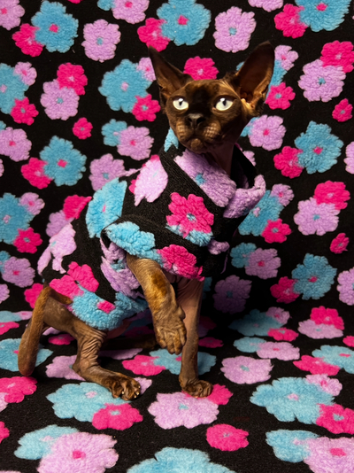 Sculpted Flowers Sherpa