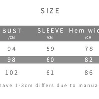 Solid color straight shoulder temperament loose coat - Thumbnail 5