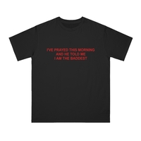Free Shipping-I PRAYED THIS MORNING TEE - Thumbnail 1