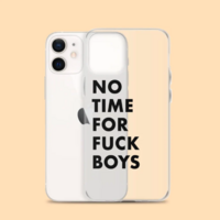 Free Shipping-NO TIME FOR FU*K BOYS PHONE CASE - Thumbnail 2
