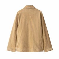 Street Fashion Suede Leather Jacket - Thumbnail 2