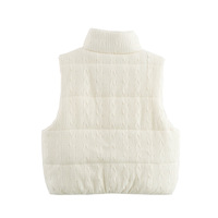 Casual thickened knitted cotton vest - Thumbnail 2