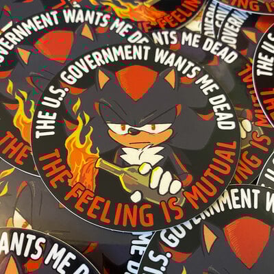 Molotov sticker
