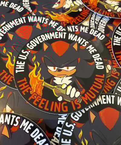 Molotov Sticker