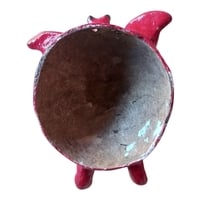 Vibrant Coconut mask. Collectibles. Home decoration. Wall decoration. Interior decoration. Mexican mask. Mexican craft. Mexican Folk Art. - Thumbnail 4