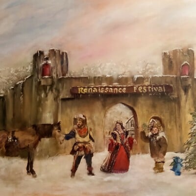 A renaissance christmas (cards)