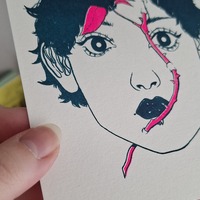 "Rose" (RISO Mini-Print) - Thumbnail 1