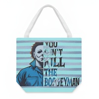 Michael Myers "You Can't Kill The Boogeyman" Tote Bag | Halloween Classic - Free Ship JTPRT - Thumbnail 1