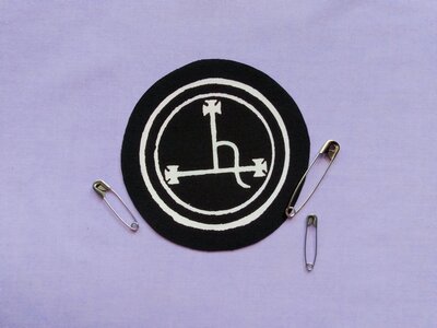 Sigil of Lilith Satanic Goth Punk Patches