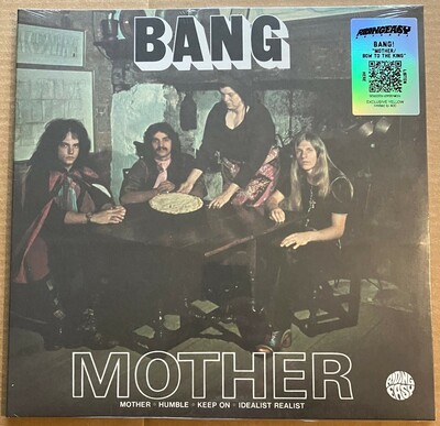 BANG - Mother/Bow To The King  (Brand new reissue LP of the early 70s proto metal classic by RidingEasy - Yellow Vinyl)