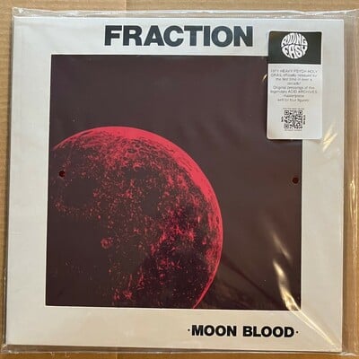 Fraction - moon blood (brand new reissue of super rare 1971 heavy psych lp from ridingeasy - special die cut cover)