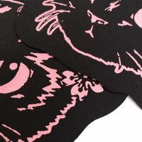 Japanese Black Cat & Sakura Cherry Blssoms Patch - Thumbnail 4