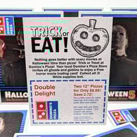 Domino's Pizza - 1989 Three (3) Card Horror Custom Trading Card Set - Thumbnail 6