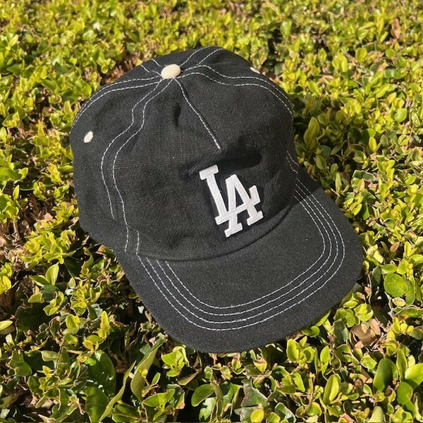 BLACK LA HEMP COTTON HAT