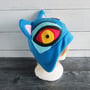 Blue Kkachi Horangi Tiger Fleece Hat -2