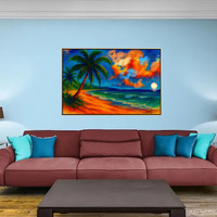 Tropical Serenity Landscape - Thumbnail 1