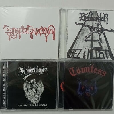 Caja de pandora, bombarder, blackshroud, cÖuntess cds