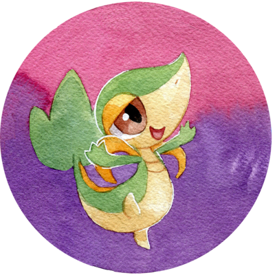 Snivy button