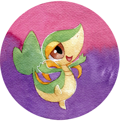 Snivy Button