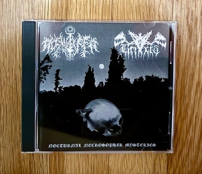 Noxulifer / Brixxta 'Nocturnal Necrosophik Mysteries' CD 