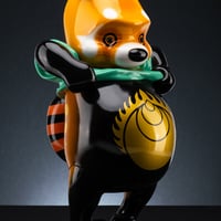 ArTToy by Jee Saya & Hundred Demons "Aka-Panda (Red)" - Thumbnail 6