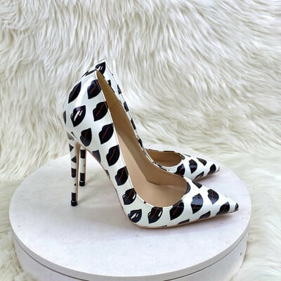 12CM high heels pointed toe stilettos fashion women's shoes