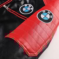 B M W FAUX LEATHER BIKER JACKET  - Thumbnail 5